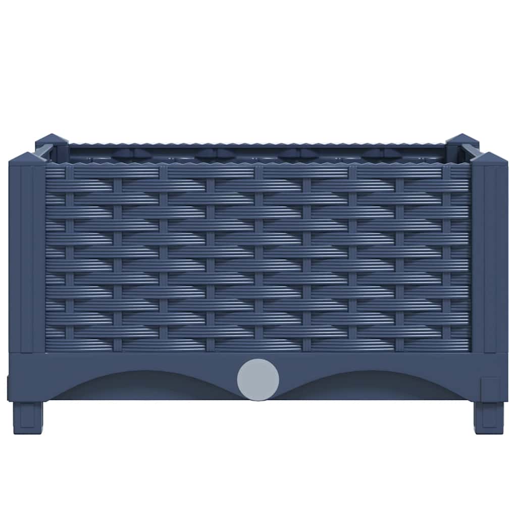 Fioriera Rialzata 160x40x23 cm in Polipropilene cod mxl 53239