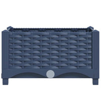 Fioriera Rialzata 160x40x23 cm in Polipropilene cod mxl 53239