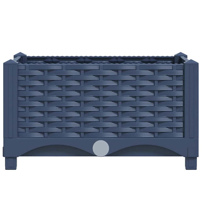 Fioriera Rialzata 160x40x23 cm in Polipropilene cod mxl 53239