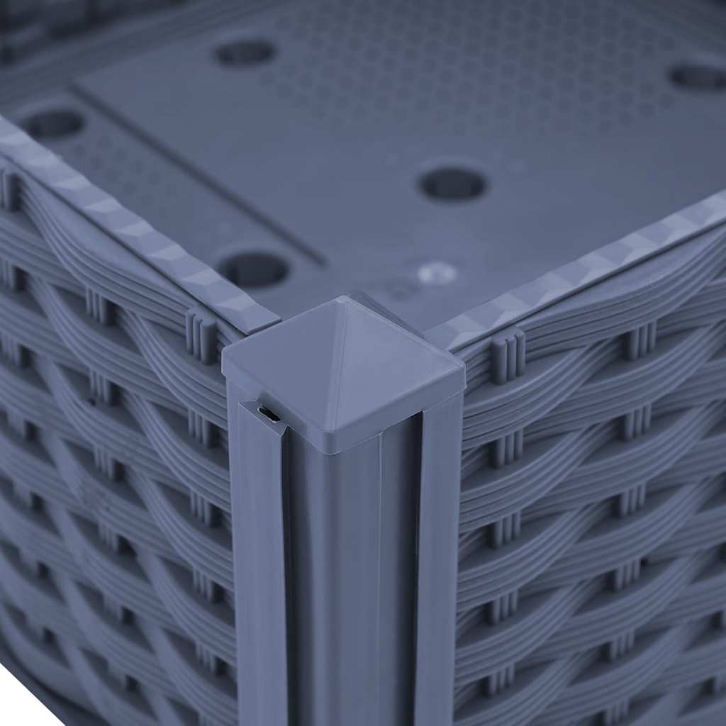 Fioriera Rialzata 160x40x23 cm in Polipropilene cod mxl 53239