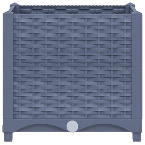 Fioriera Rialzata-Vaso da Esterno-Fioriera Elevata 40x40x38 cm in Polipropilene 217947