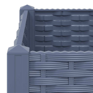 Fioriera Rialzata 40x40x38 cm in Polipropilene cod mxl 52475