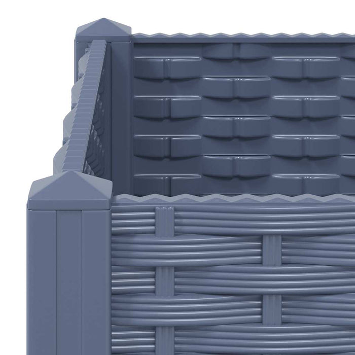 Fioriera Rialzata 40x40x38 cm in Polipropilene 310401