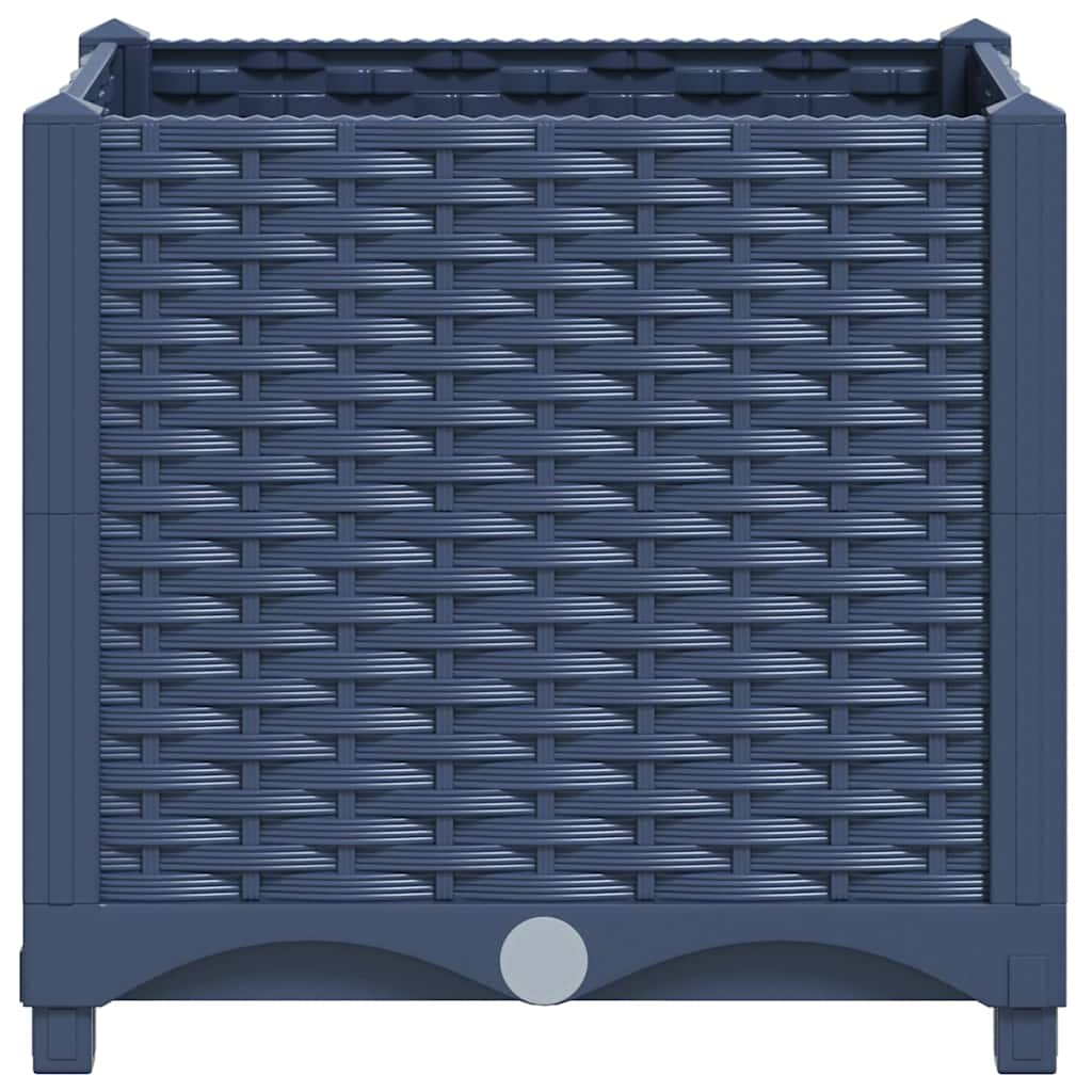 Fioriera Rialzata 80x40x38 cm in Polipropilene cod mxl 51830