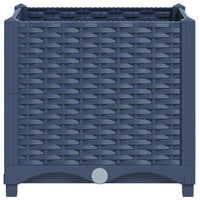 Fioriera Rialzata 80x40x38 cm in Polipropilene cod mxl 51830