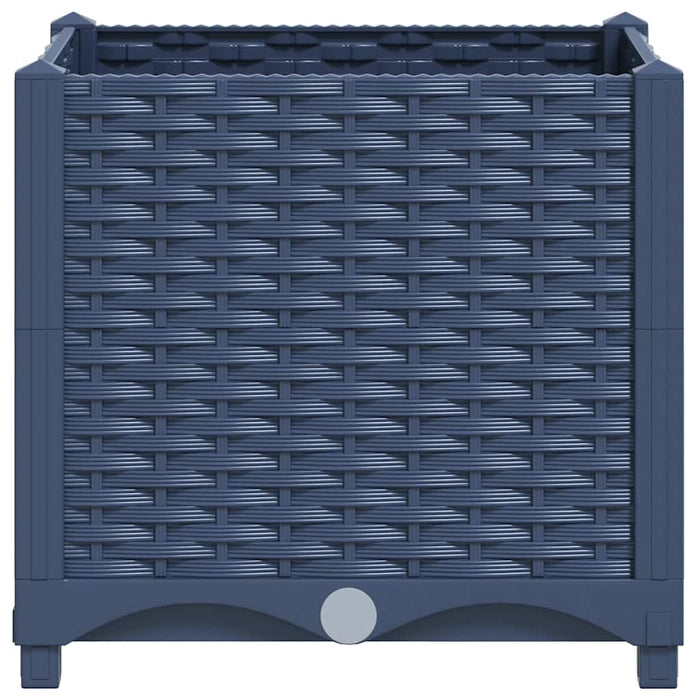 Fioriera Rialzata 80x40x38 cm in Polipropilene cod mxl 51830