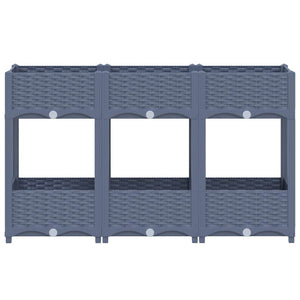 Fioriera Rialzata 120x40x71 cm in Polipropilene cod mxl 66732