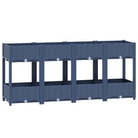 Fioriera Rialzata 160x40x71 cm in Polipropilene 310408