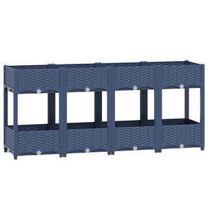 Fioriera Rialzata 160x40x71 cm in Polipropilene 310408