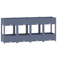 Fioriera Rialzata 160x40x71 cm in Polipropilene cod mxl 39822