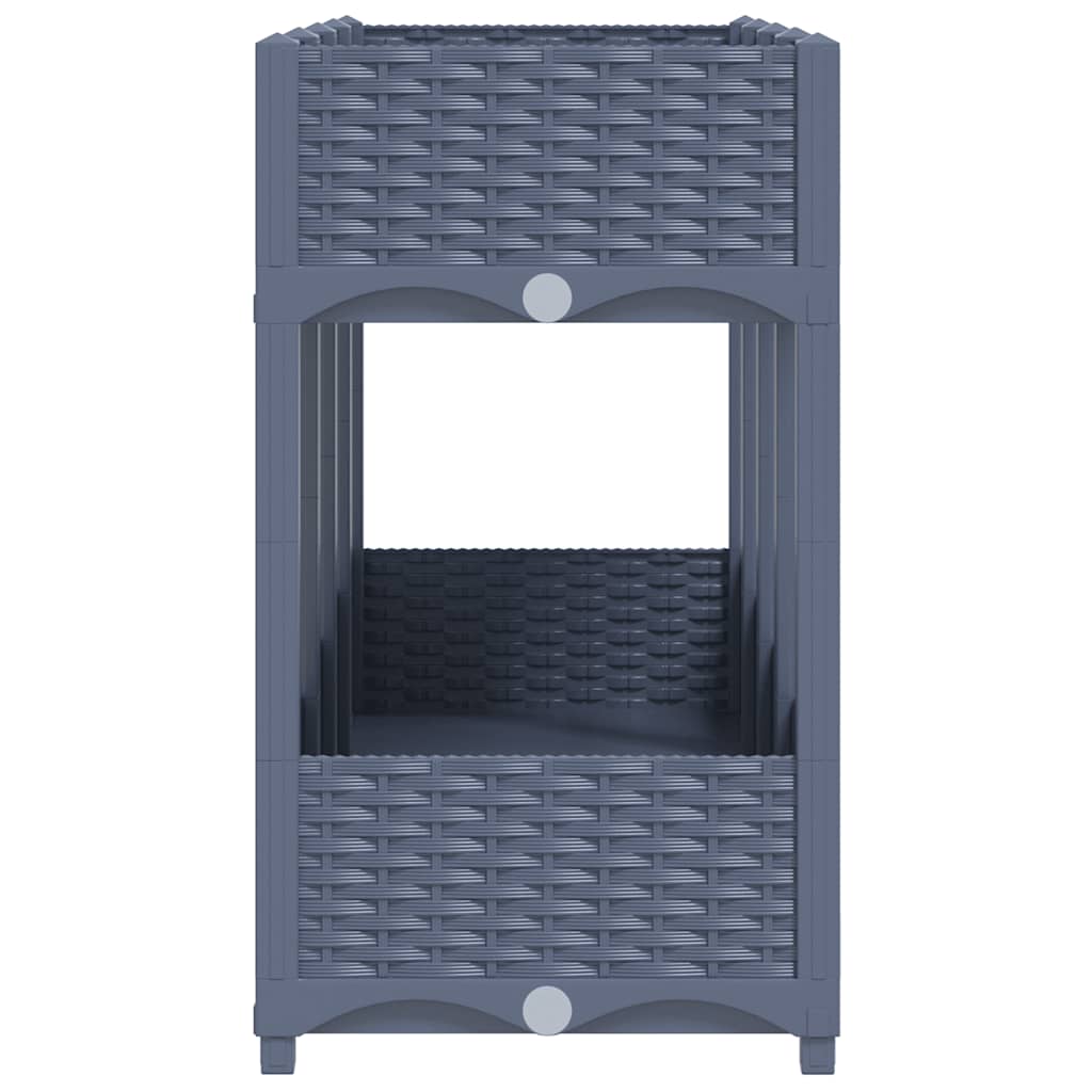 Fioriera Rialzata 160x40x71 cm in Polipropilene 310408