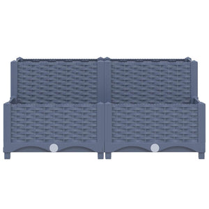 Fioriera Rialzata 80x80x38 cm in Polipropilene 310409