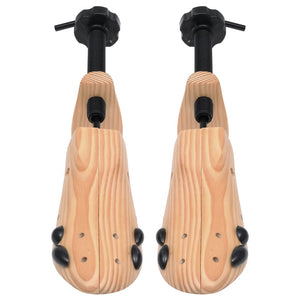 Tendiscarpe 2 Paia Taglia 41-46 in Legno Massello di Pino 30173