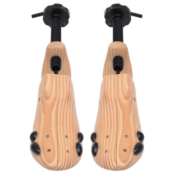 Tendiscarpe 2 Paia Taglia 41-46 in Legno Massello di Pino 30173