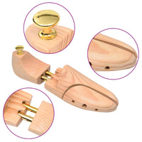 Alberi per scarpe 5 pcs Marrone 30.5 x 10 x 8 cm 30183