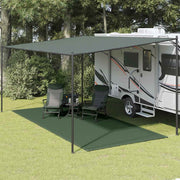 Tappeto da Tenda 250x550 cm Verde Scuro in HDPE cod mxl 68176