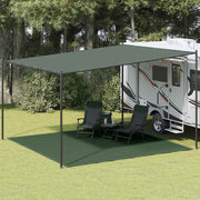 Tappeto da Tenda 400x400 cm Verde Scuro in HDPE cod mxl 68175
