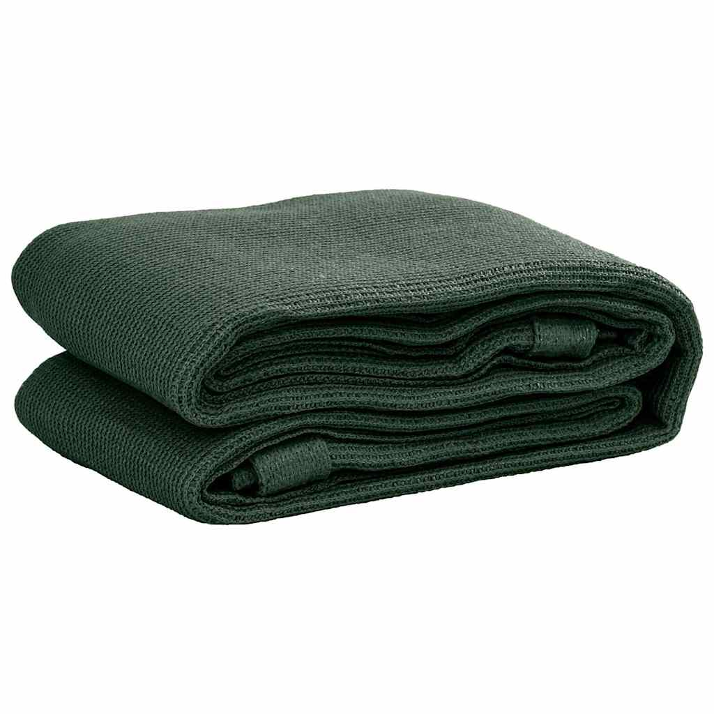 Tappeto da Tenda 400x800 cm Verde Scuro in HDPE cod mxl 68187