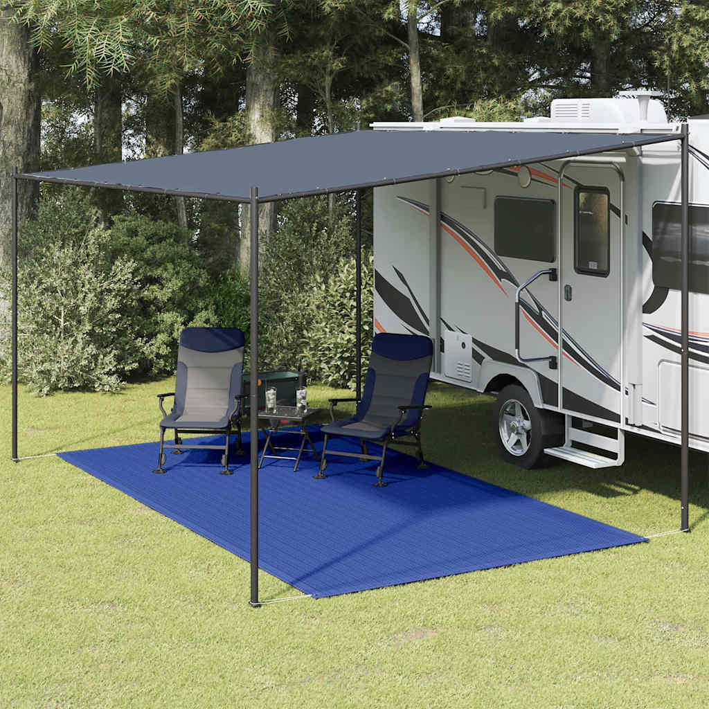 Tappeto da Tenda 250x350 cm Blu 310722