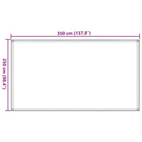 Tappeto da Tenda 250x350 cm Beige 310762