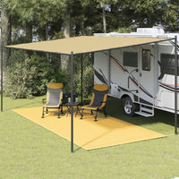 Tappeto da Tenda 250x600 cm Beige 310767