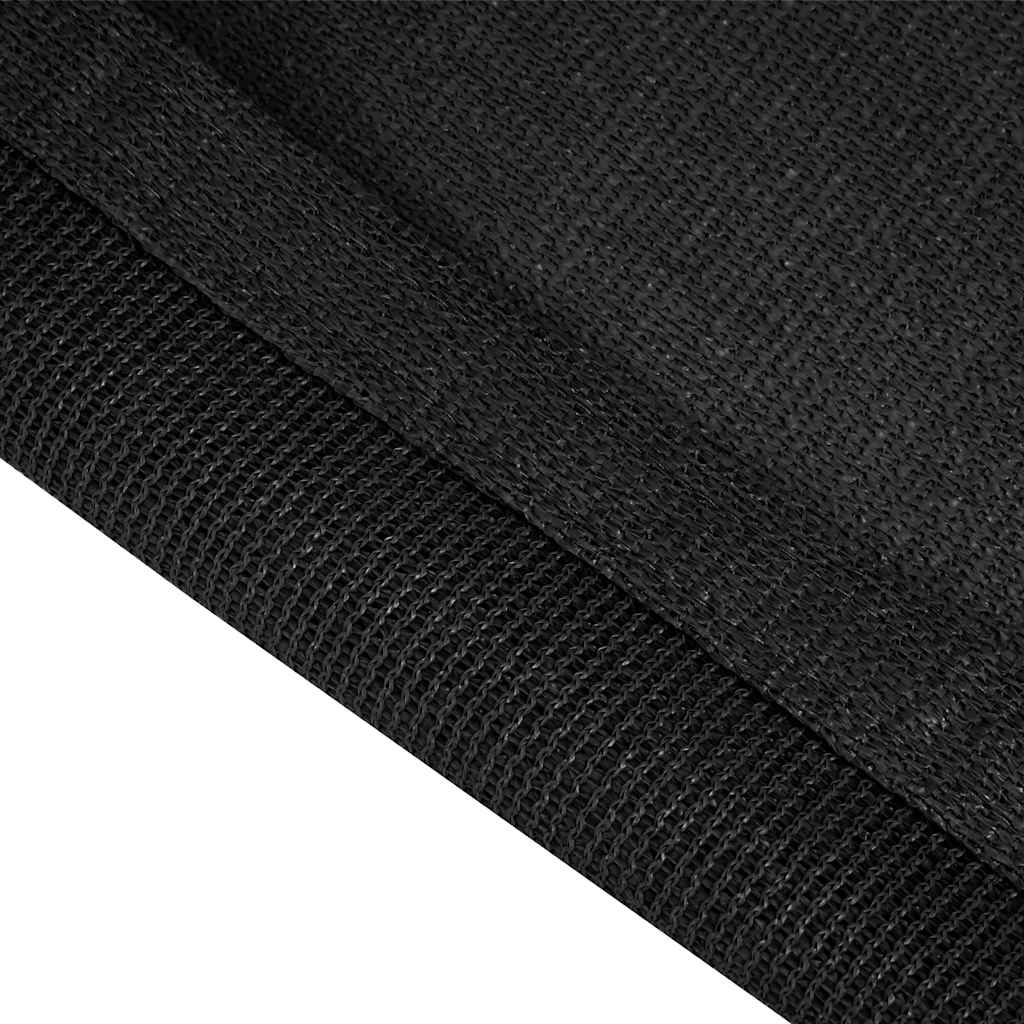 Tappeto da Tenda 300x400 cm Nero 310788