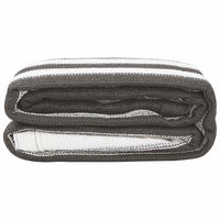 Tappeto da Tenda 250x400 cm Antracite e Bianco 310823