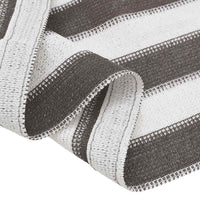 Tappeto da Tenda 250x400 cm Antracite e Bianco 310823