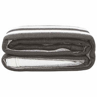 Tappeto da Tenda 250x550 cm Antracite e Bianco 310826