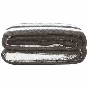 Tappeto da Tenda 250x550 cm Antracite e Bianco 310826