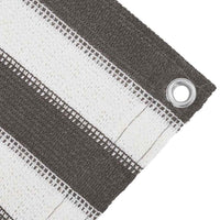 Tappeto da Tenda 250x550 cm Antracite e Bianco 310826