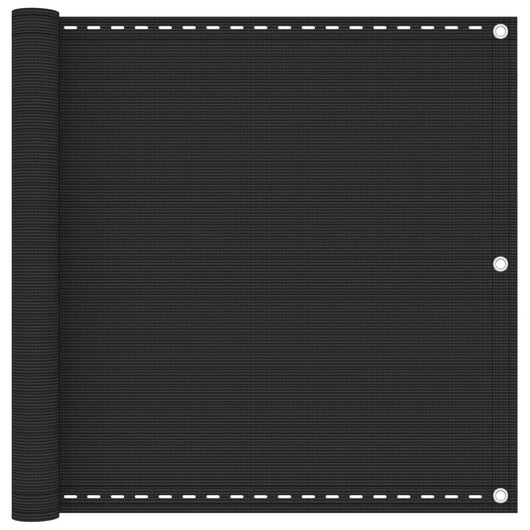 Paravento da Balcone Antracite 90x300 cm in HDPE