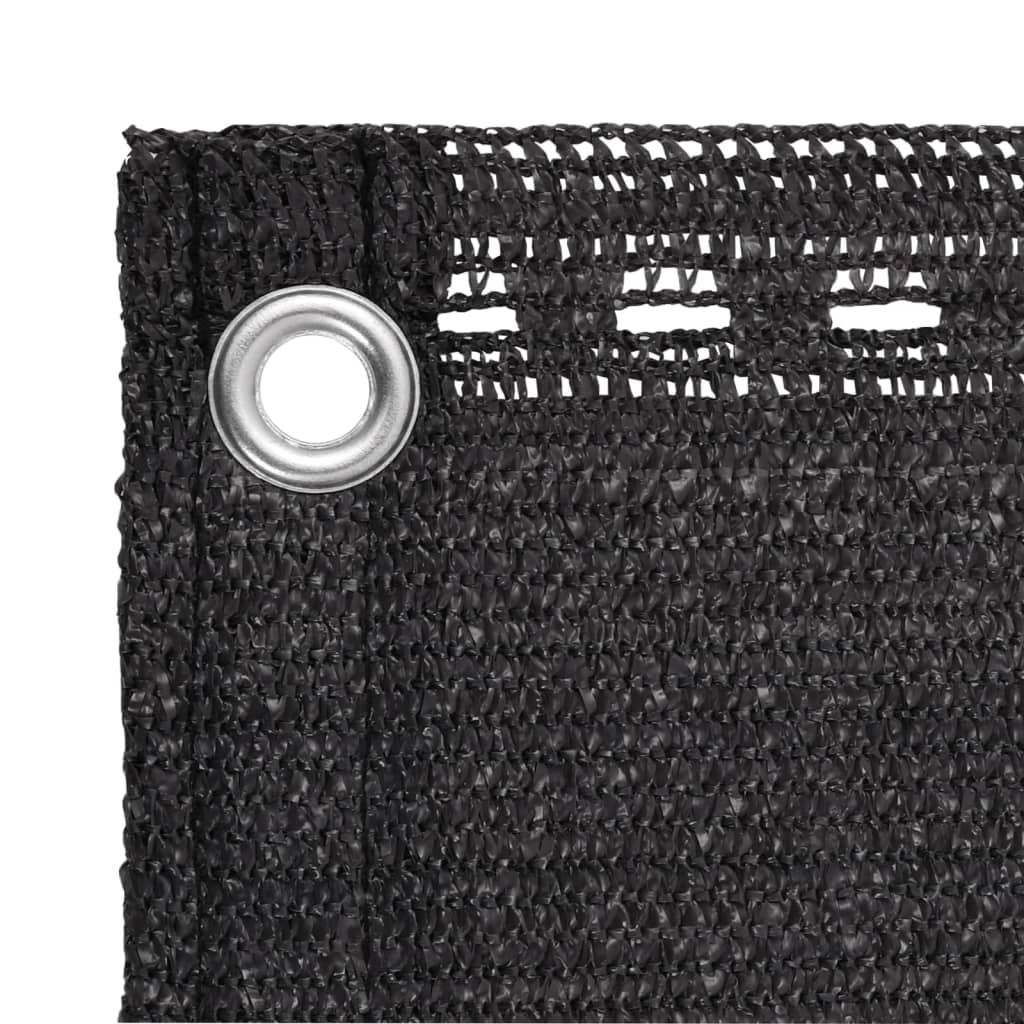 Paravento per balcone in HDPE 120 x 500 cm antracite 02_0010330