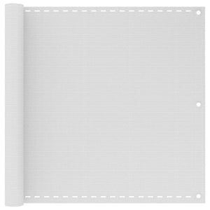 Paravento da Balcone Bianco 90x500 cm in HDPE cod mxl 20337