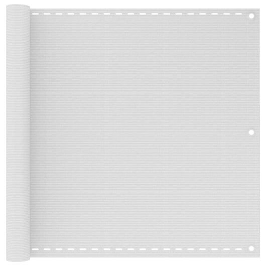 Paravento da Balcone Bianco 90x500 cm in HDPE cod mxl 20337