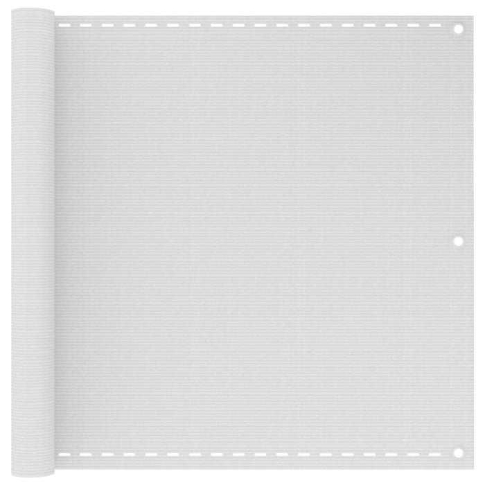 Paravento da Balcone Bianco 90x500 cm in HDPE cod mxl 20337