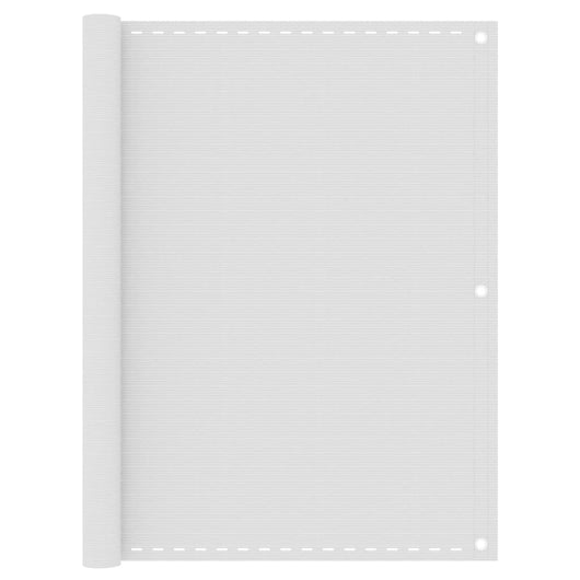 Paravento da Balcone Bianco 120x400 cm in HDPE cod mxl 22748