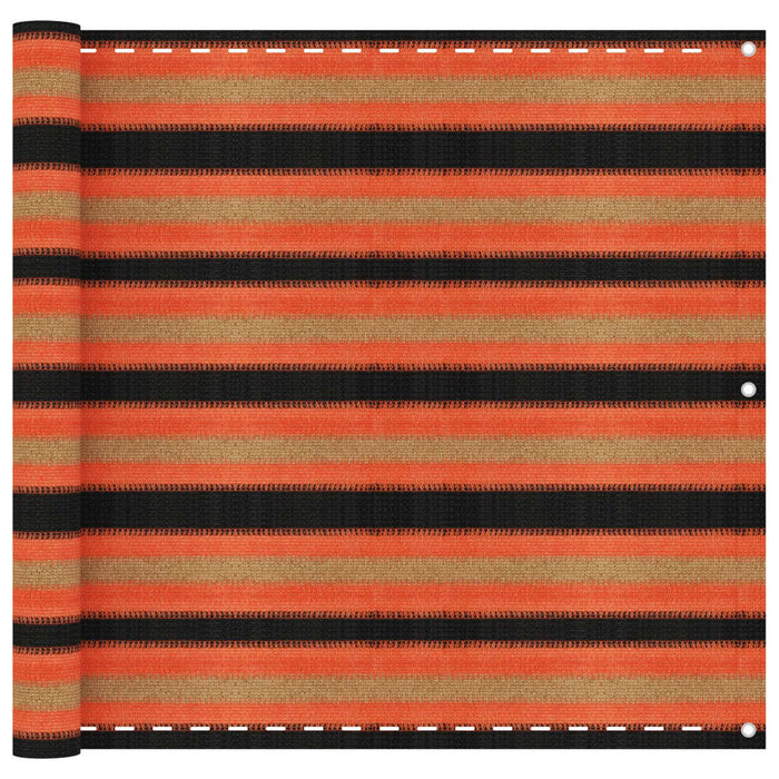 Paravento per balcone protezione privacy schermo privacy 90 x 300 cm HDPE multicolore 02_0010253