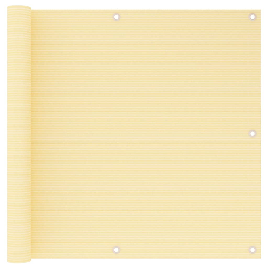 Paravento da Balcone Beige 90x400 cm in HDPE cod mxl 19441
