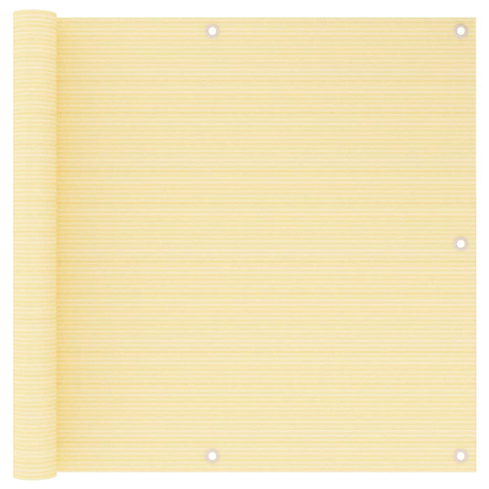 Paravento da Balcone Beige 90x400 cm in HDPE cod mxl 19441