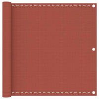 Paravento da Balcone Terracotta 90x600 cm in HDPE cod mxl 19627