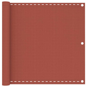 Paravento da Balcone Terracotta 90x600 cm in HDPE cod mxl 19627