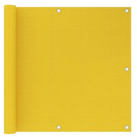 Schermo Frangivista per Balcone Giallo 90x500 cm in HDPE cod mxl 25036