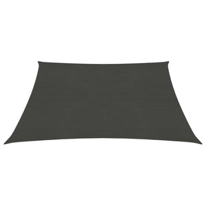 Vela in tessuto per ombrellone 160 g/m² 3 x 3 m HDPE antracite 02_0008919