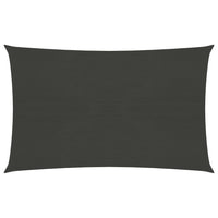 Vela in tessuto per ombrellone 160 g/m² HDPE 2 x 4,5 m antracite 02_0008912