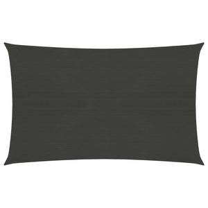 Vela in tessuto per ombrellone 160 g/m² HDPE 2 x 4,5 m antracite 02_0008912