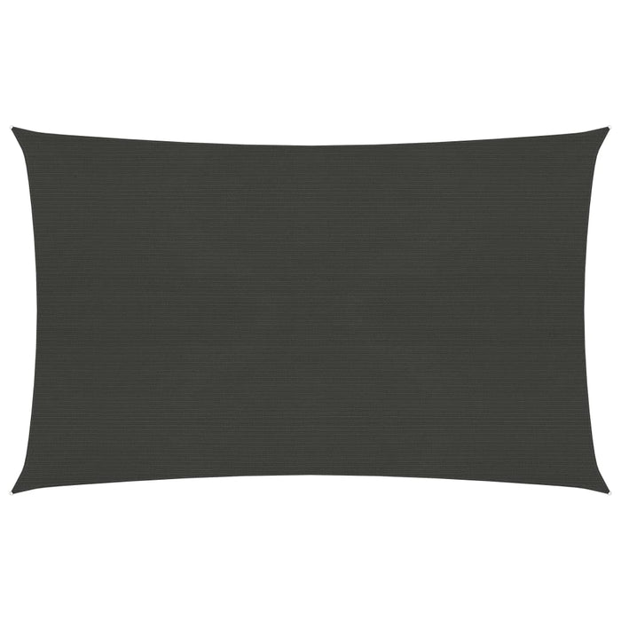 Vela in tessuto per ombrellone 160 g/m² HDPE 2 x 4,5 m antracite 02_0008912