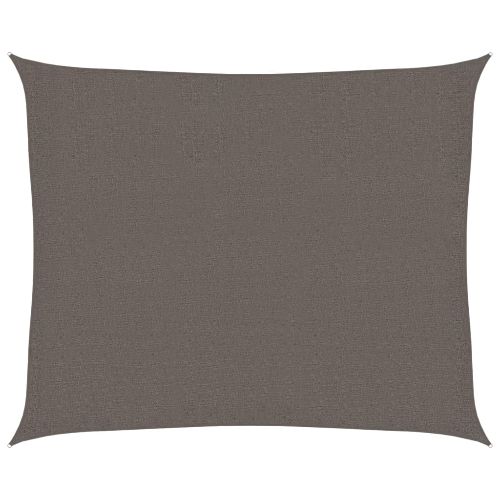 Vela Parasole 160 g/mÂ² Antracite 2,5x3 m in HDPE