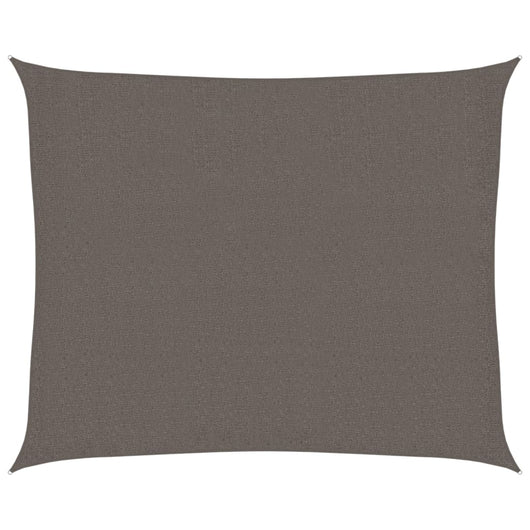 Vela Parasole 160 g/mÂ² Antracite 2,5x3 m in HDPE