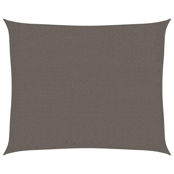 Vela Parasole 160 g/mÂ² Antracite 2,5x3 m in HDPE